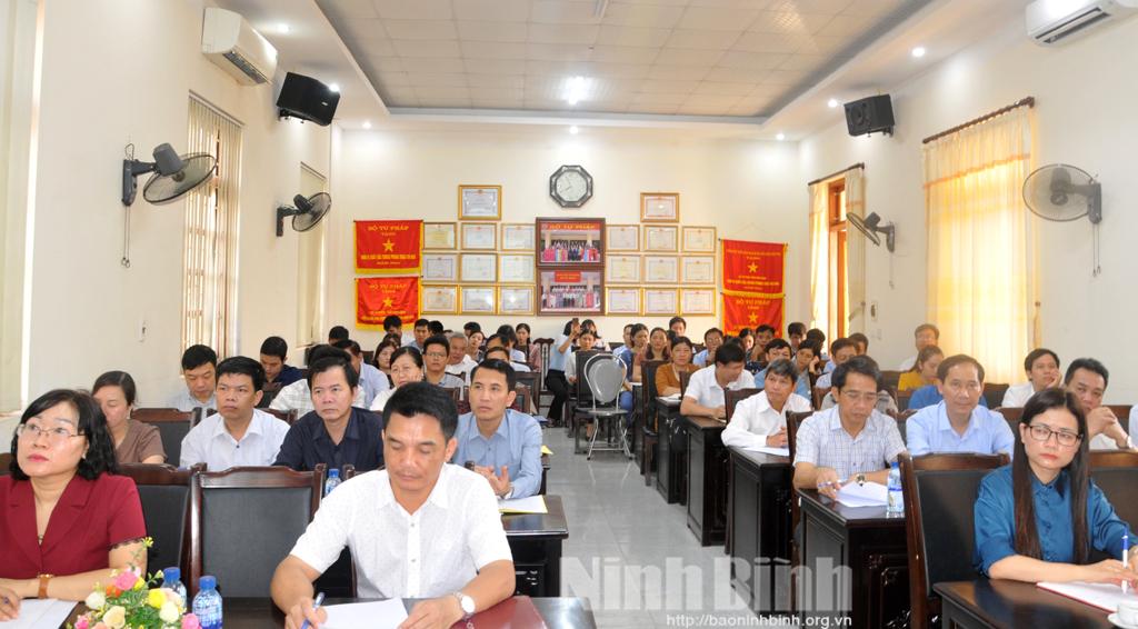 Tập huấn, triển khai Luật Đấu giá tài sản