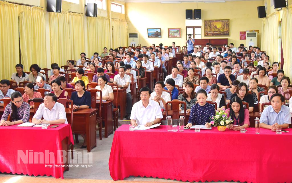 Khai giảng lớp bồi dưỡng ngạch chuyên viên khóa 55
