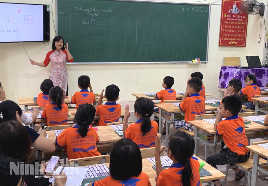 Bồi dưỡng dạy học Tiếng Việt lớp 1 năm học 2020-2021