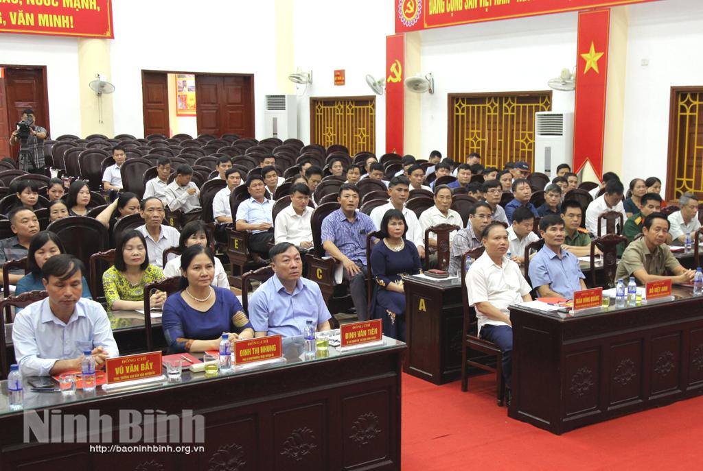 Nho Quan biểu dương mô hình, điển hình "Dân vận khéo" giai đoạn 2016-2020