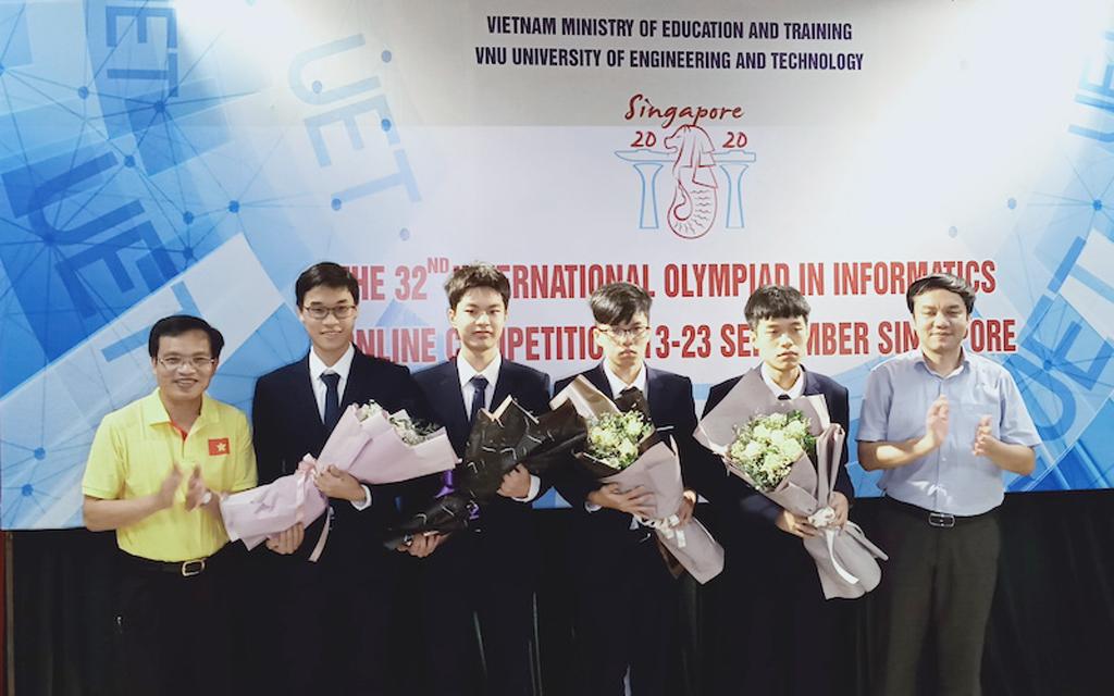 Việt Nam đoạt Huy chương Vàng Olympic Tin học quốc tế