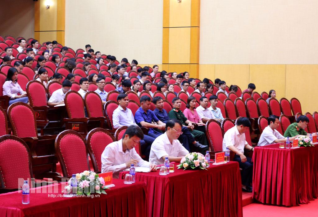 Yên Mô: Quán triệt Nghị quyết Đại hội Đảng bộ huyện lần thứ XVIII