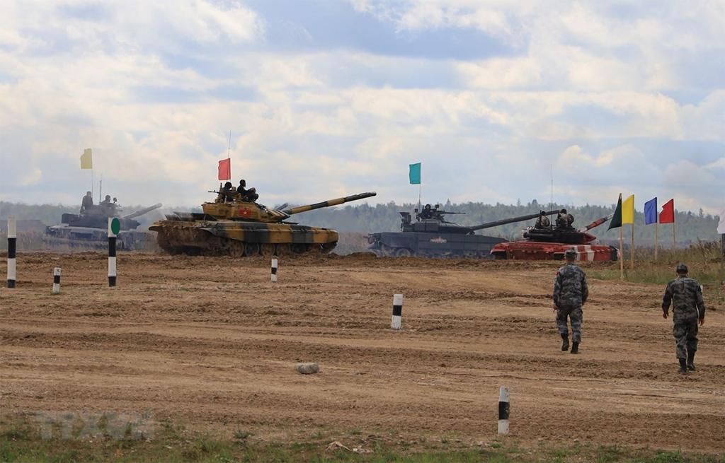 Đoàn Việt Nam tiếp tục đạt thành tích cao tại Army Games 2020