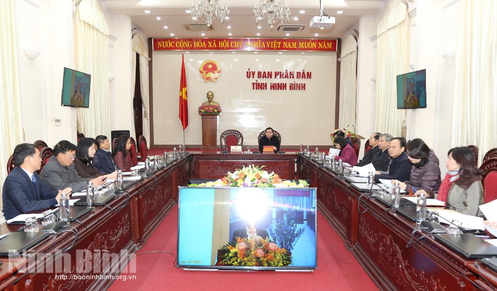 Hội nghị trực tuyến toàn quốc triển khai công tác lao động, người có công và xã hội năm 2021