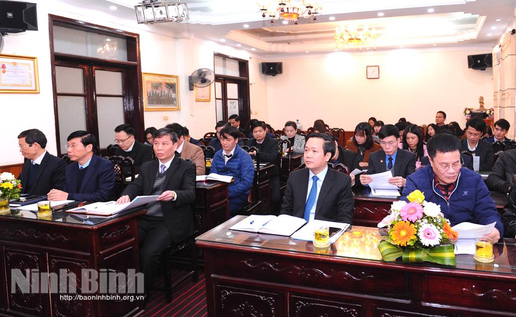 Đồng chí Chủ tịch UBND tỉnh dự hội nghị triển khai công tác ngành Nội vụ năm 2021