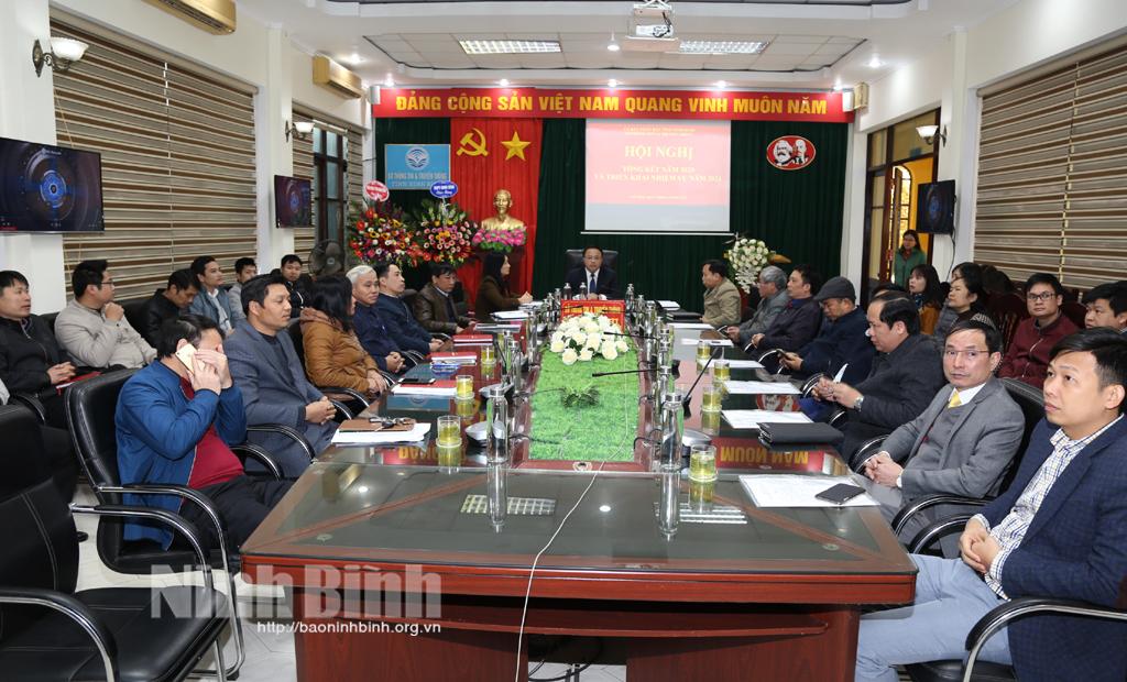 Sở Thông tin và Truyền thông triển khai nhiệm vụ năm 2021