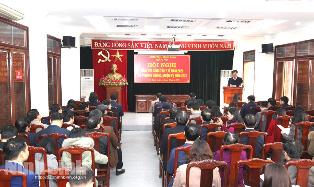 Sở Y tế triển khai nhiệm vụ năm 2021