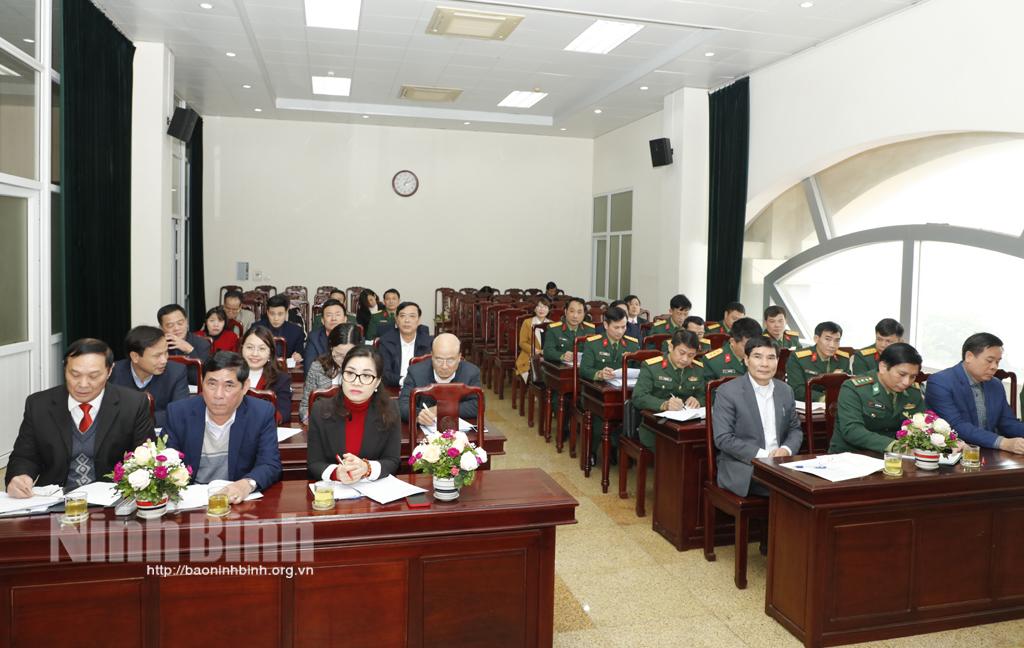 Sơ kết công tác vận động quần chúng xây dựng và bảo vệ Tổ quốc