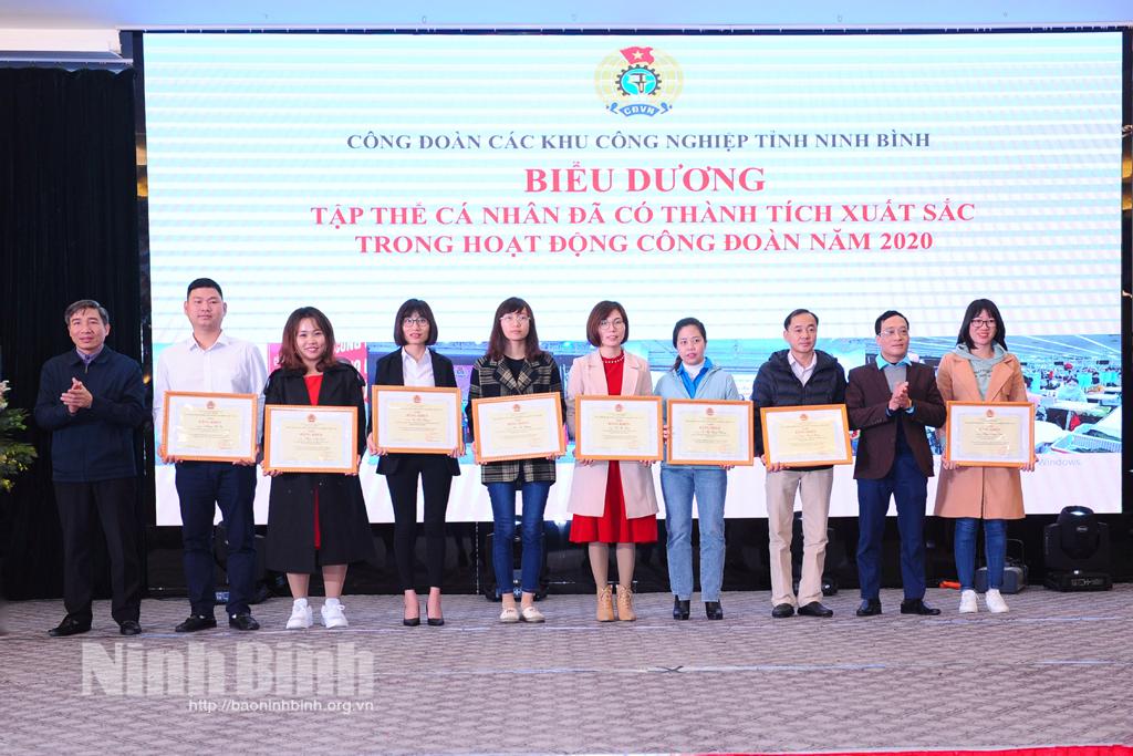 Công đoàn các khu công nghiệp tổng kết hoạt động năm 2020