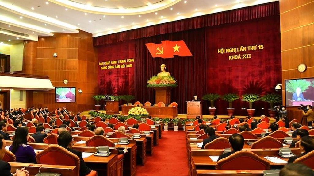 Bế mạc Hội nghị lần thứ 15 Ban Chấp hành Trung ương Đảng khóa XII
