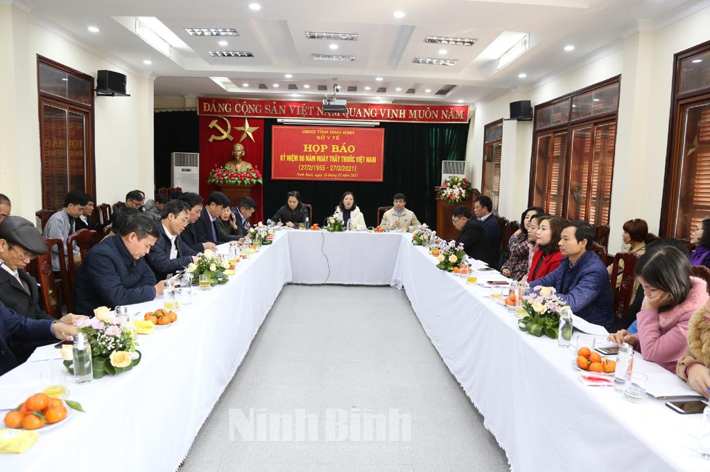 Họp báo tuyên truyền kỷ niệm 66 năm ngày Thầy thuốc Việt Nam