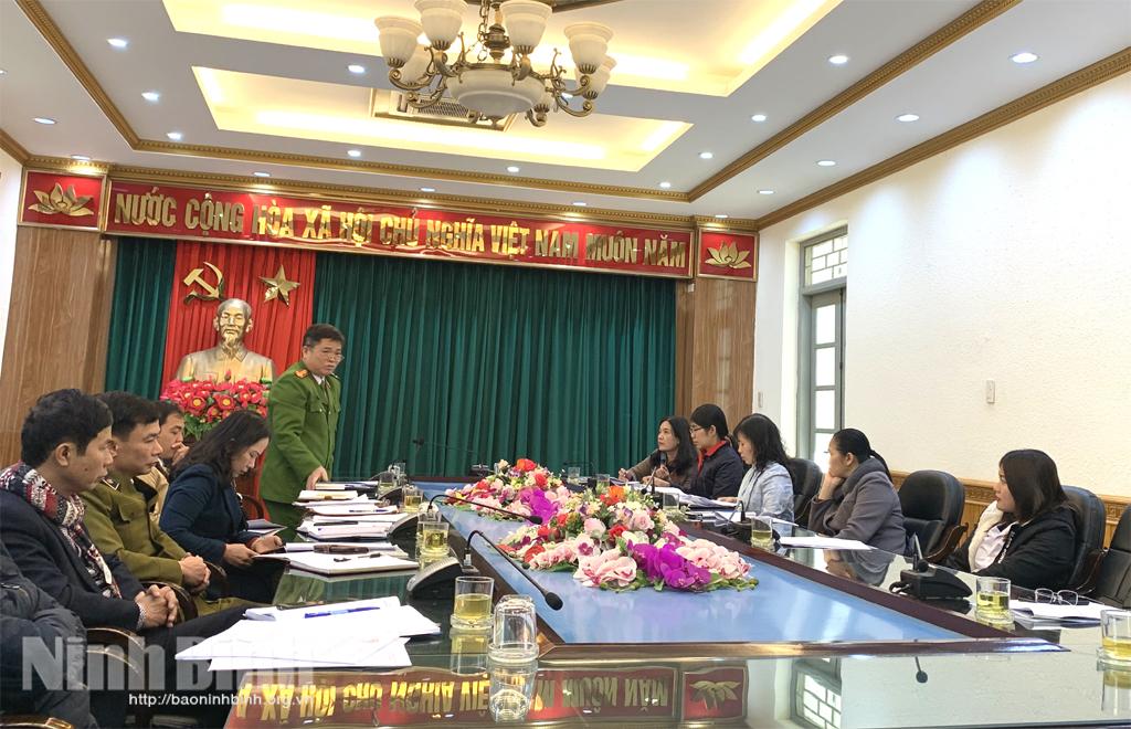 Kiểm tra an toàn thực phẩm dịp Tết Nguyên đán tại thành phố Tam Điệp