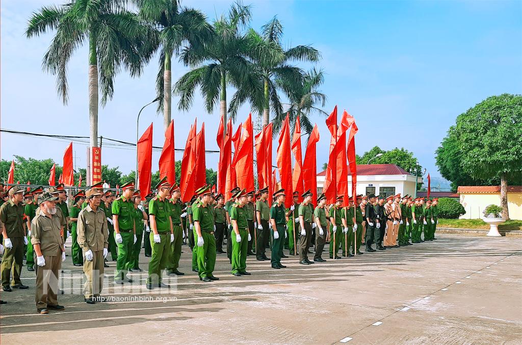 Sẵn sàng bảo vệ tuyệt đối an ninh, an toàn Đại hội đại biểu toàn quốc lần thứ XIII của Đảng
