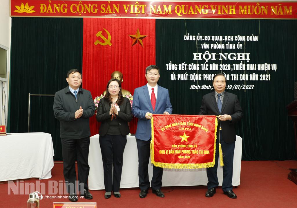 Văn phòng Tỉnh ủy triển khai công tác năm 2021