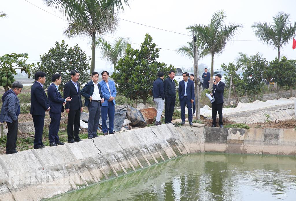 Thẩm định huyện Yên Mô đạt chuẩn nông thôn mới