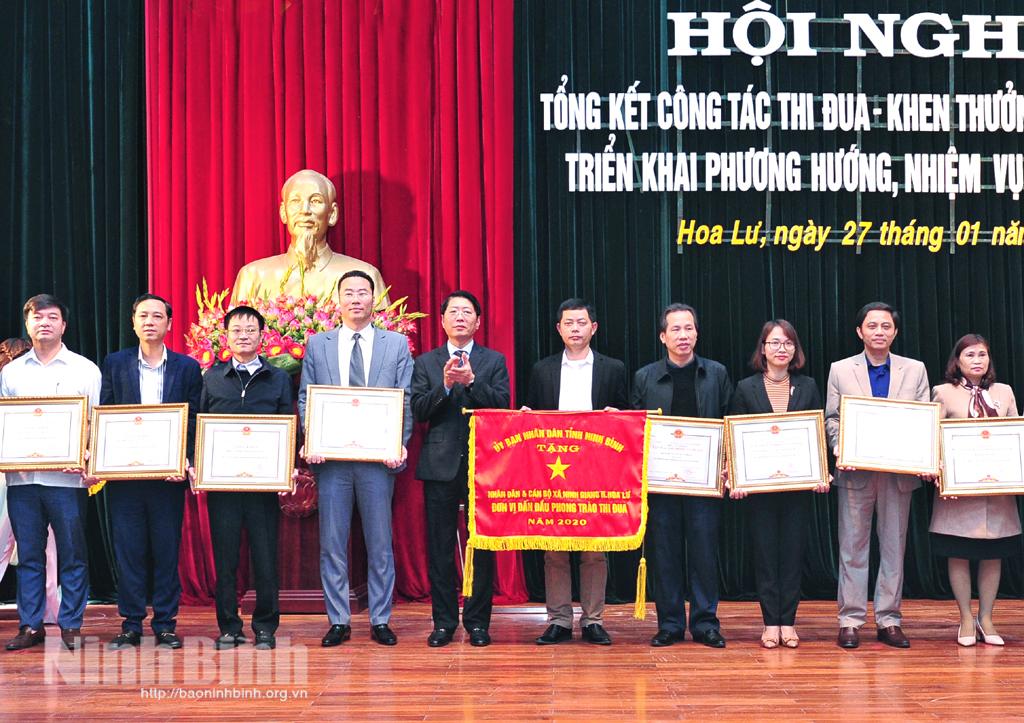 Hoa Lư phát động phong trào thi đua năm 2021
