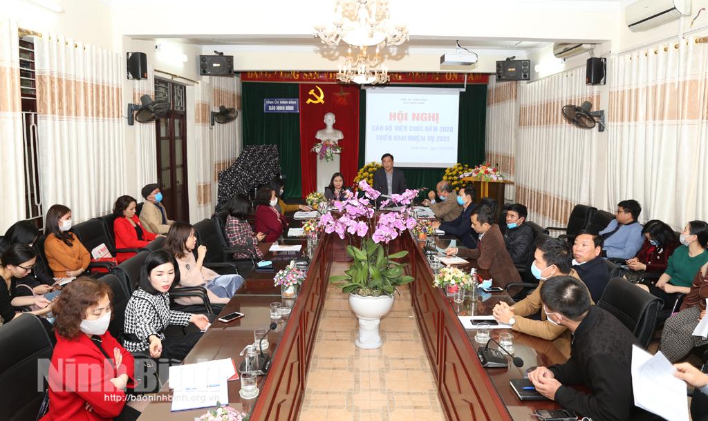 Báo Ninh Bình triển khai nhiệm vụ năm 2021