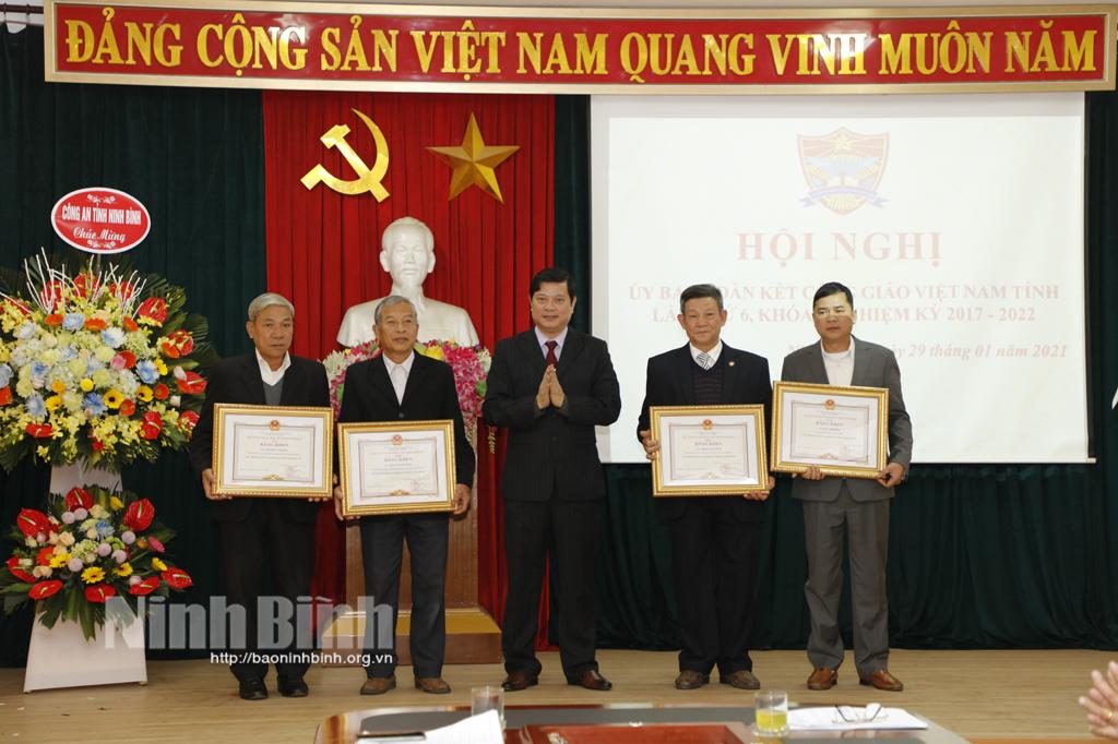 Ủy ban đoàn kết Công giáo tỉnh triển khai nhiệm vụ năm 2021