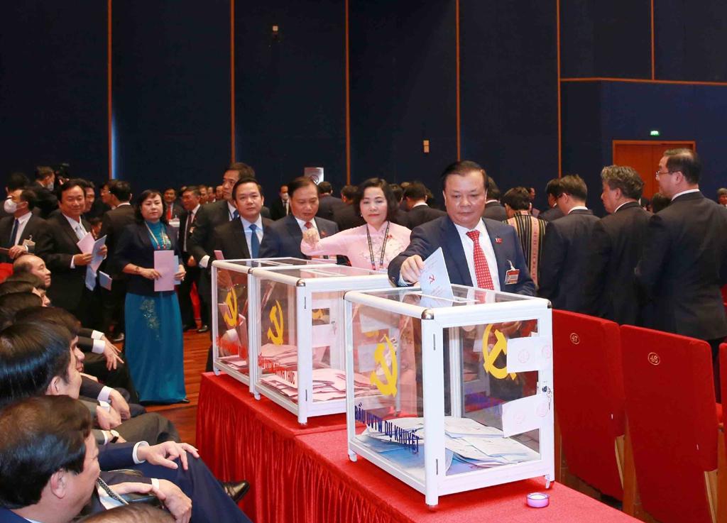 Đại hội XIII của Đảng: Bầu Ban Chấp hành Trung ương Đảng khóa XIII
