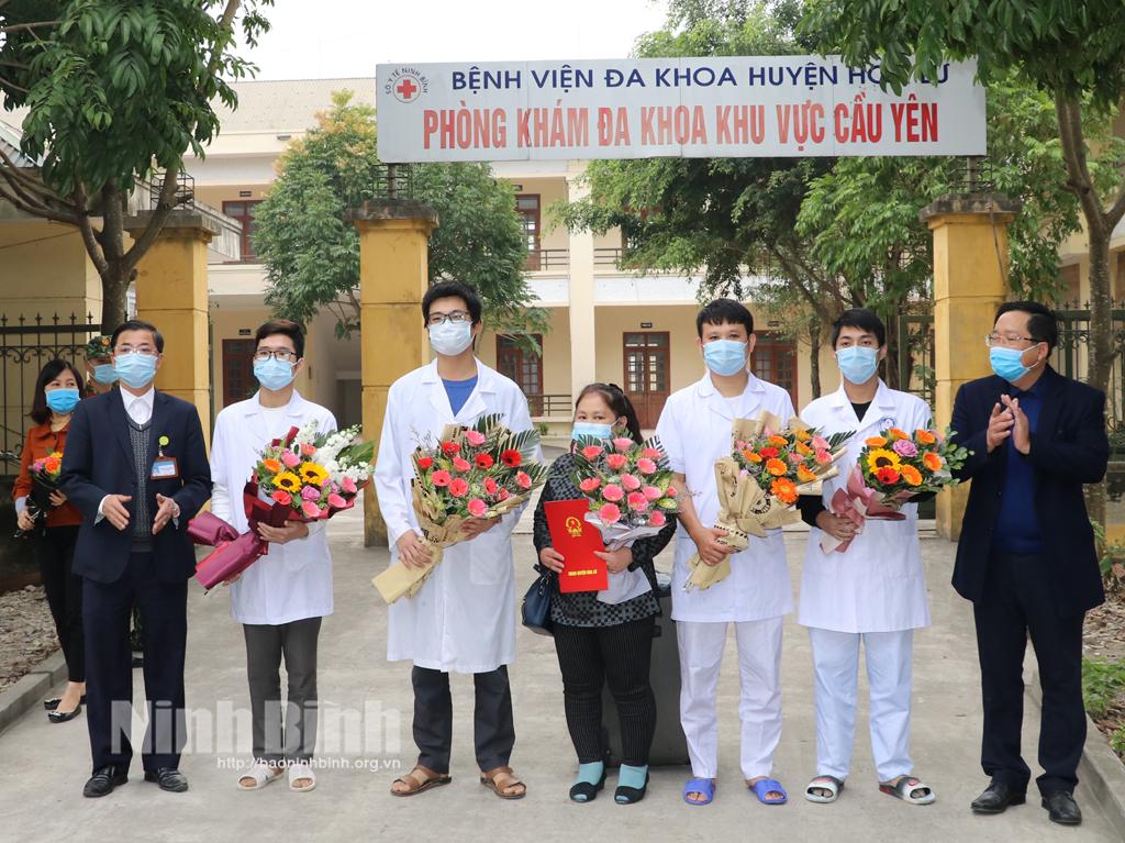 Xuất viện cho bệnh nhân cuối cùng điều trị tại Ninh Bình
