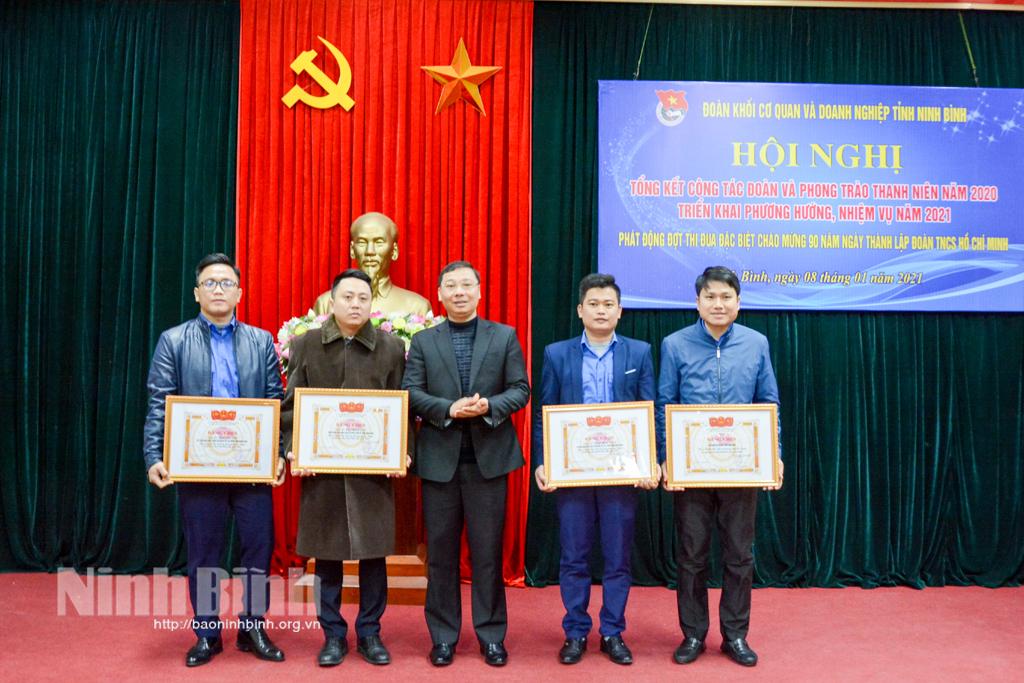 Đoàn Khối cơ quan và doanh nghiệp tỉnh triển khai công tác Đoàn và phong trào thanh niên năm 2021
