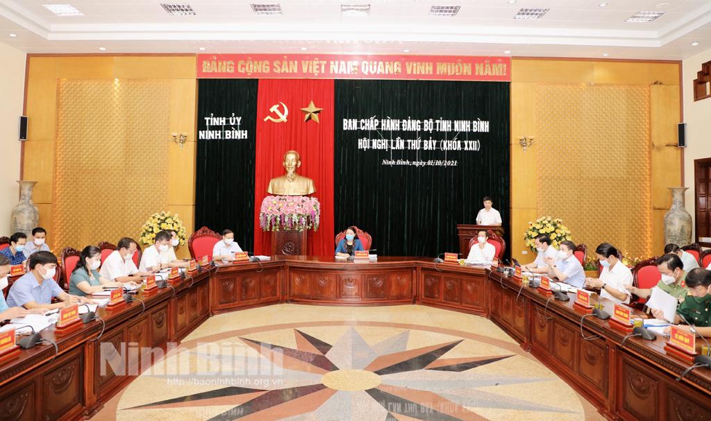 Hội nghị lần thứ 7, Ban Chấp hành Đảng bộ tỉnh khóa XXII