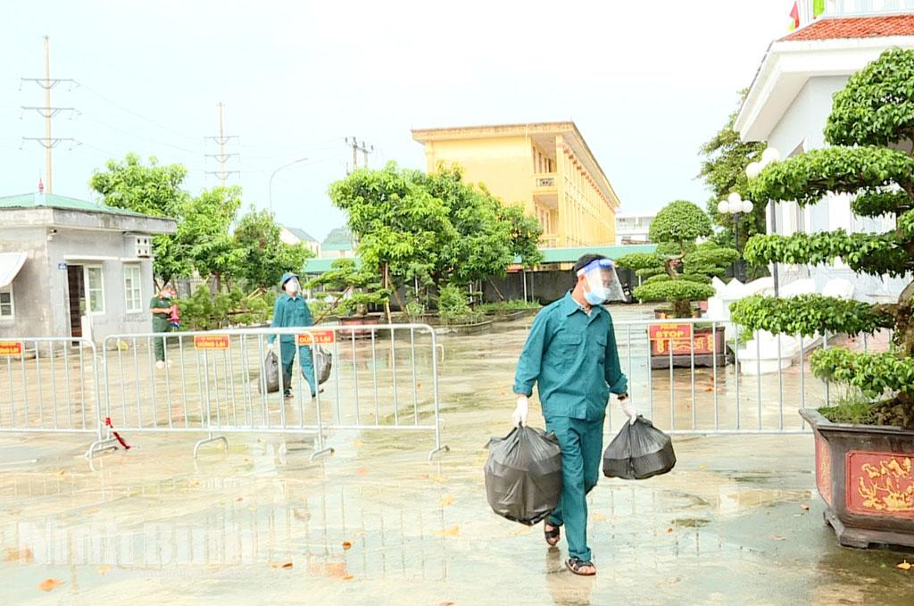 Đảm bảo an toàn bữa ăn cho công dân trong các khu cách ly tập trung