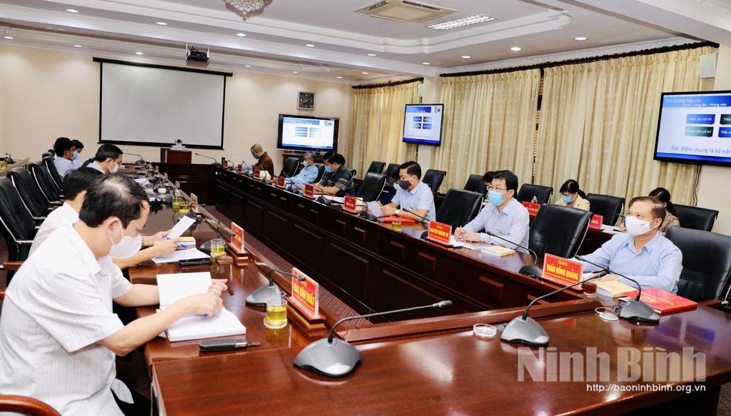Lớp bồi dưỡng trực tuyến đại biểu HĐND cấp tỉnh, nhiệm kỳ 2021-2026