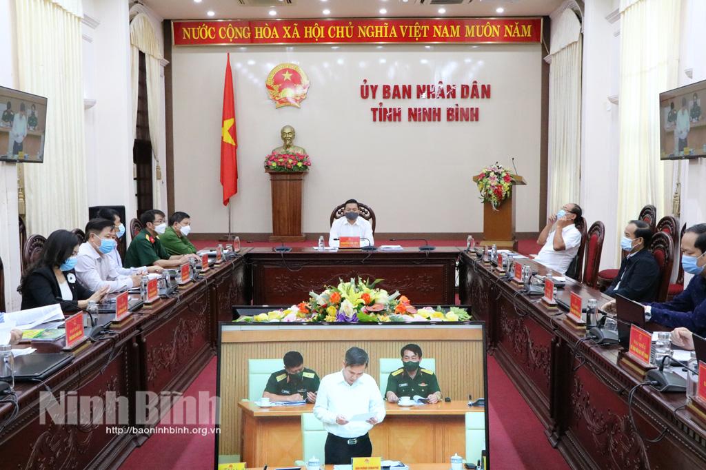 Hội nghị trực tuyến sơ kết công tác bảo đảm TTATGT 9 tháng năm 2021