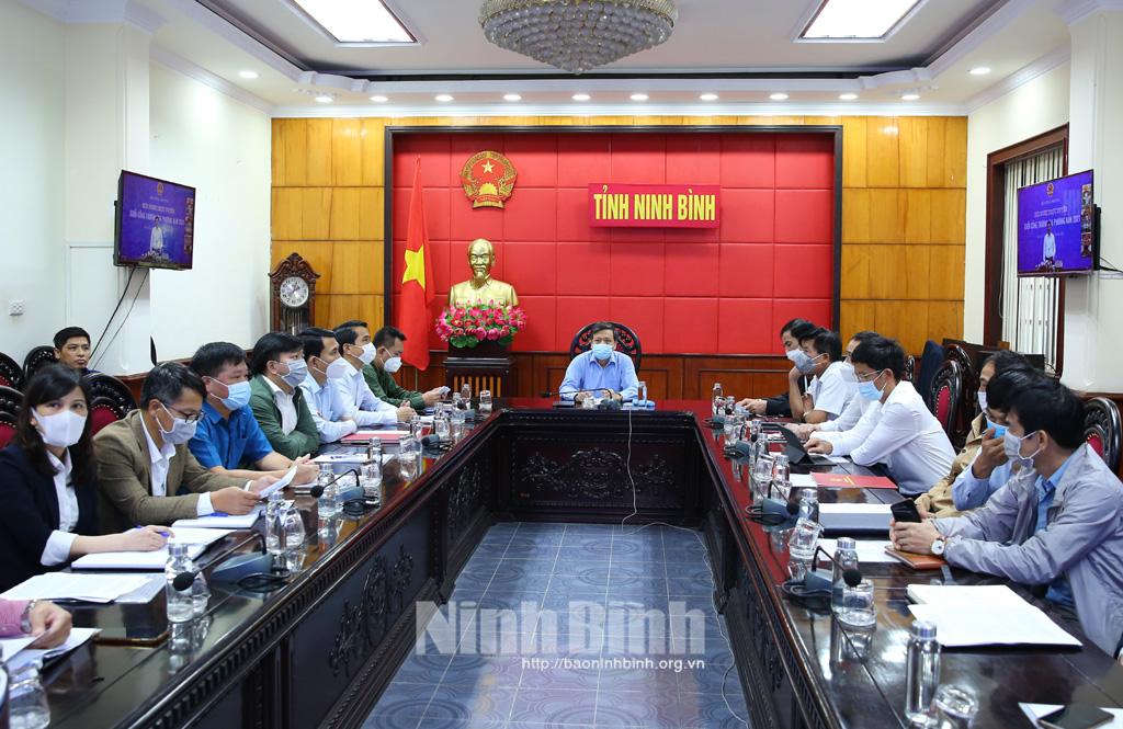 Hội nghị trực tuyến toàn quốc khối Công thương địa phương