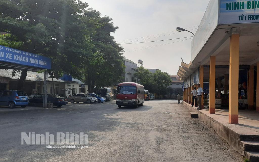 Ninh Bình: Hoạt động vận tải khách tuyến cố định hoạt động thí điểm trở lại