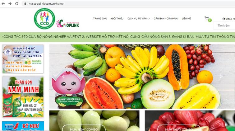 Cách thức đăng ký bán hàng trên trang kết nối cung cầu nông sản?