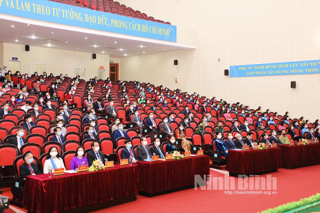 Khai mạc Đại hội đại biểu Phụ nữ tỉnh Ninh Bình lần thứ XIII