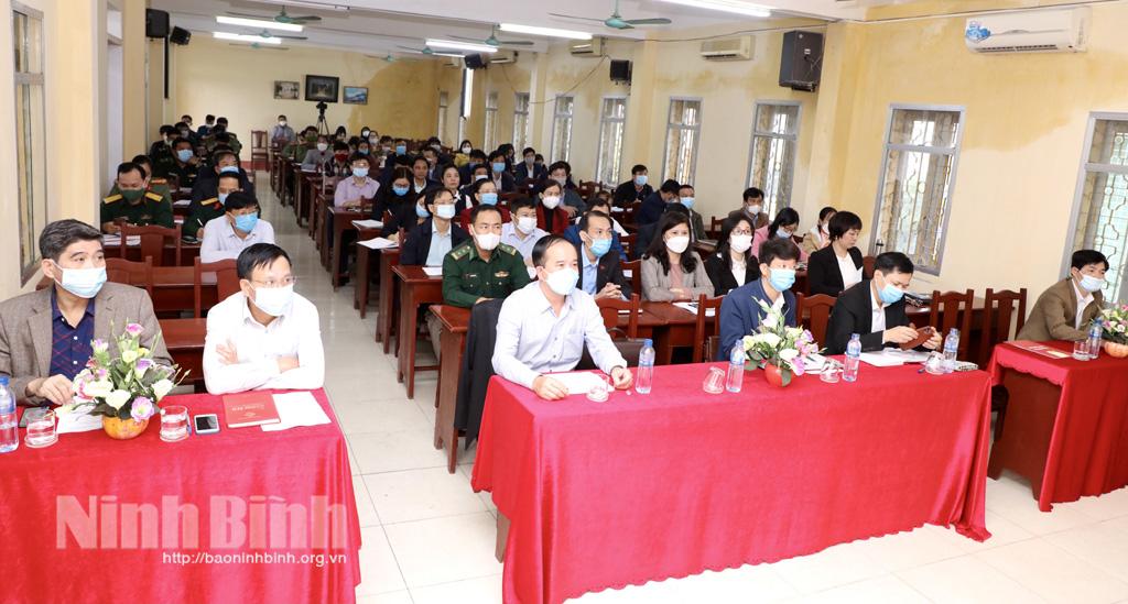 Tập huấn nghiệp vụ công tác kiểm tra, giám sát và thi hành kỷ luật trong Đảng