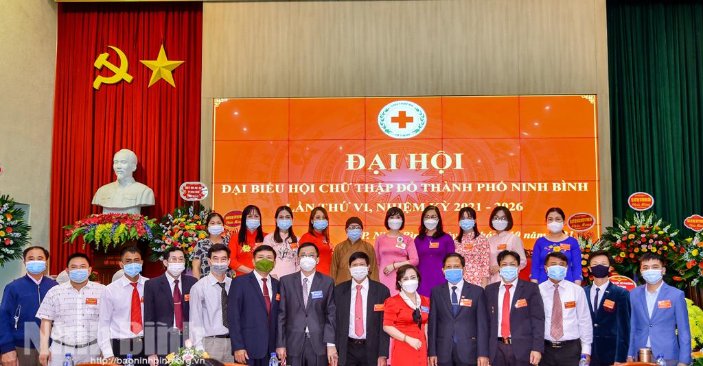 Đại hội Hội Chữ thập đỏ thành phố Ninh Bình, nhiệm kỳ 2021- 2026