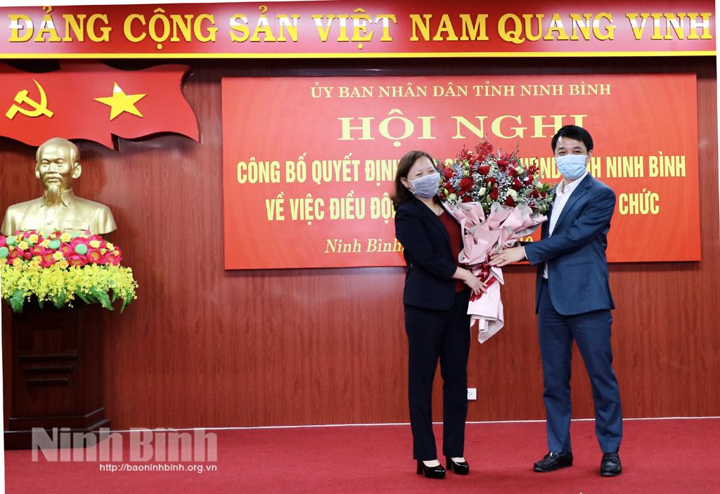 Công bố Quyết định bổ nhiệm Phó Giám đốc Sở Tài chính
