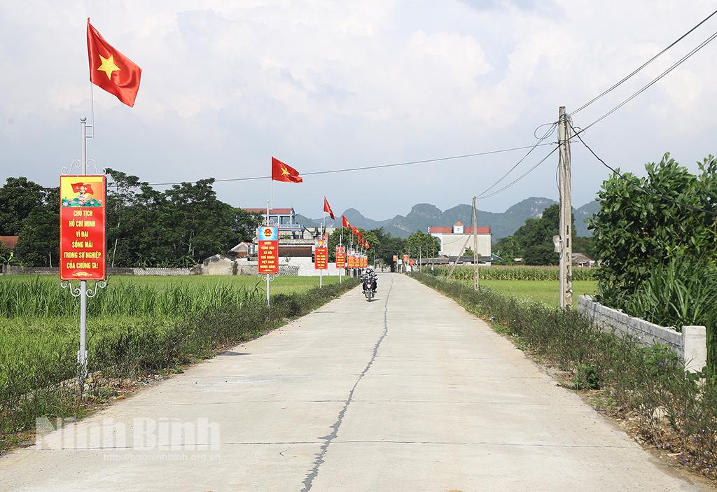 Quảng Lạc vượt khó, phấn đấu hoàn thành mục tiêu xây dựng nông thôn mới