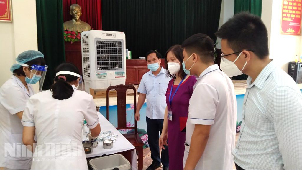 Sở Y tế thành lập 4 đoàn kiểm tra công tác tiêm phòng vắc xin COVID-19