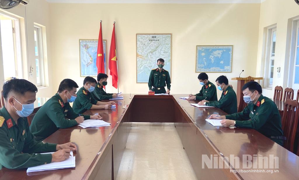 Ban CHQS huyện Kim Sơn: Đơn vị dẫn đầu phong trào thi đua Quyết thắng