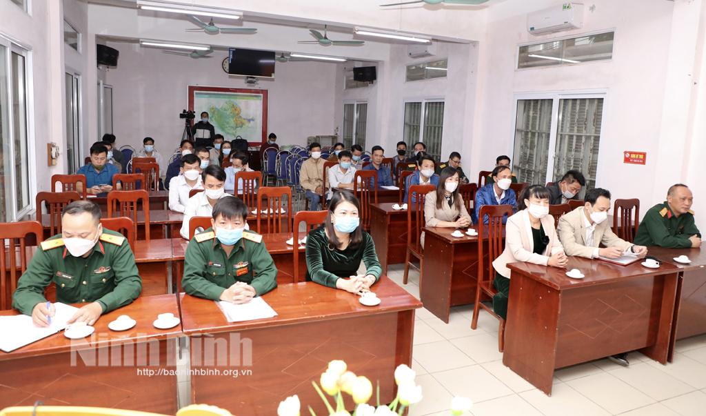 Sơ kết hoạt động cụm địa bàn Quốc phòng an toàn làm chủ số 1