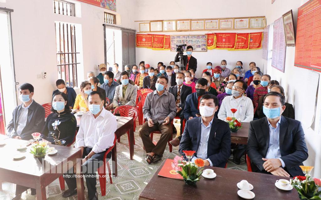 Ngày hội "Đại đoàn kết toàn dân tộc" tại xóm 8, xã Khánh Tiên