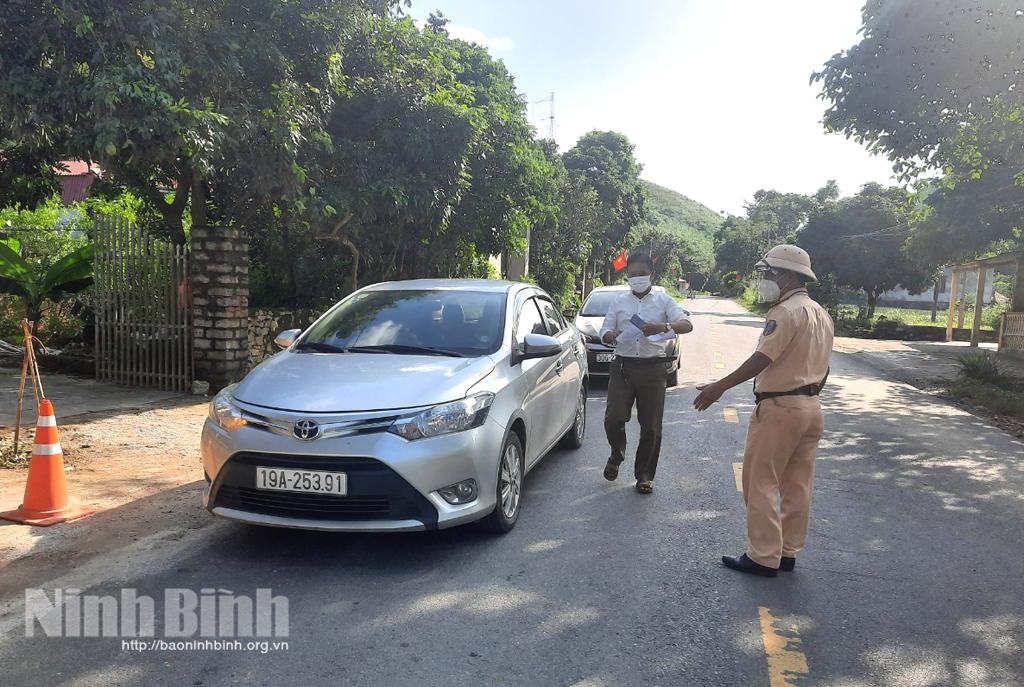 Công an Ninh Bình tăng cường các biện pháp phòng, chống dịch COVID - 19