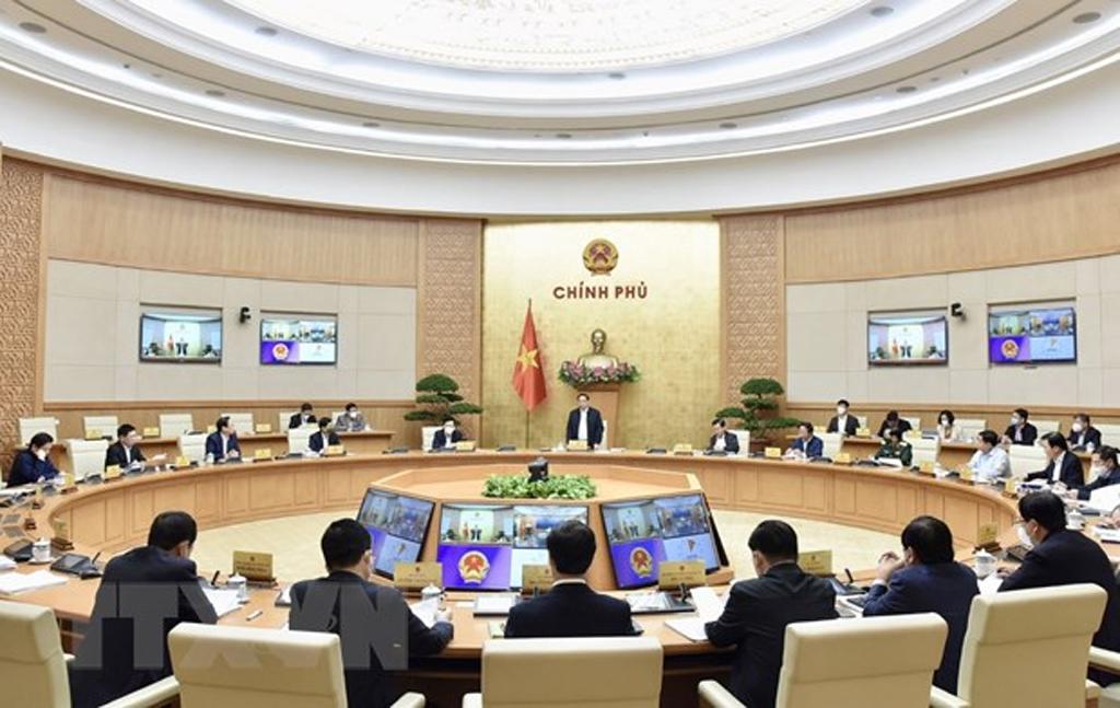 Thủ tướng chủ trì phiên họp Chính phủ chuyên đề xây dựng pháp luật