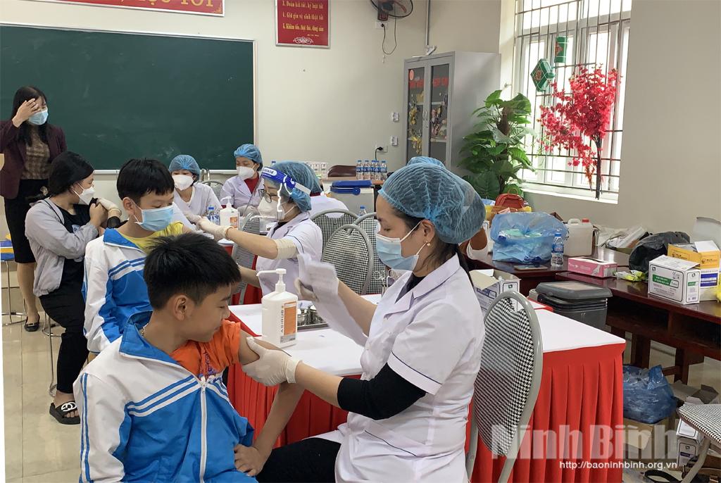 Ninh Bình có trên 85% người dân đã tiêm đủ 2 mũi vắc xin phòng COVID-19