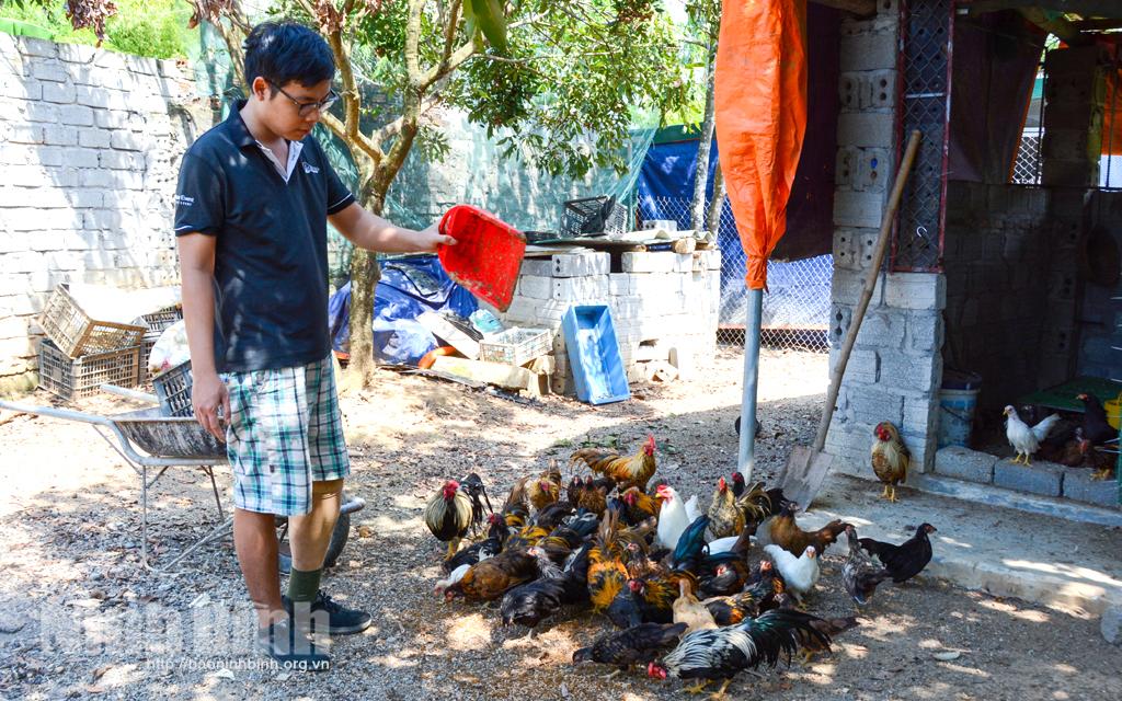 Nghị lực vượt khó của chàng trai Vũ Thế Lực