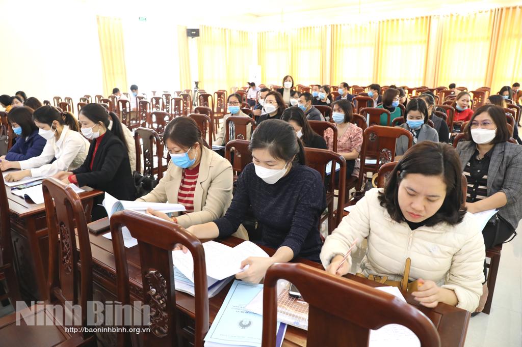 Tập huấn các chính sách Trợ giúp xã hội và Người có công với cách mạng năm 2021