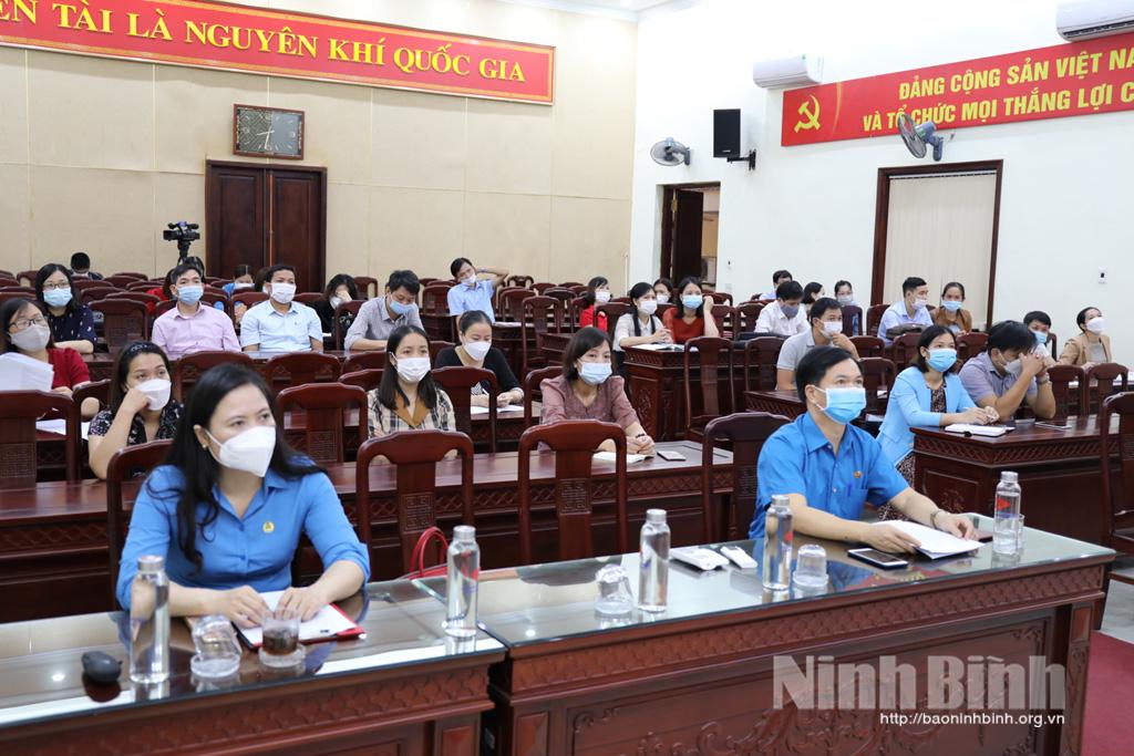 Bồi dưỡng kỹ năng cho cán bộ Công đoàn ngành Giáo dục và Đào tạo