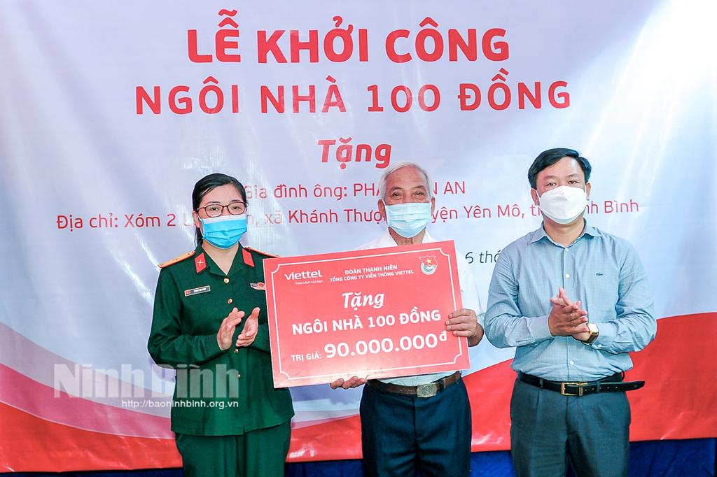 Khởi công xây dựng "Ngôi nhà 100 đồng"