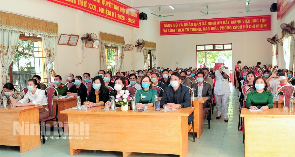 Đối thoại, tuyên truyền về chính sách BHXH tự nguyện tại xã Ninh An