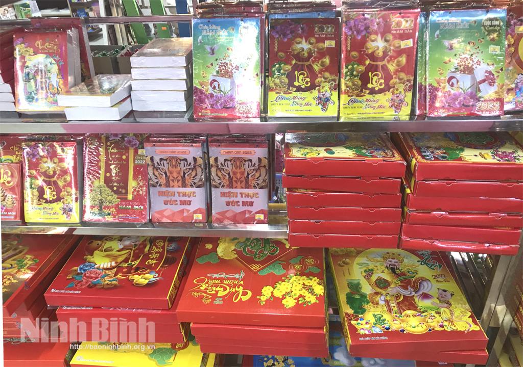 Khởi động thị trường lịch Tết Nhâm dần 2022